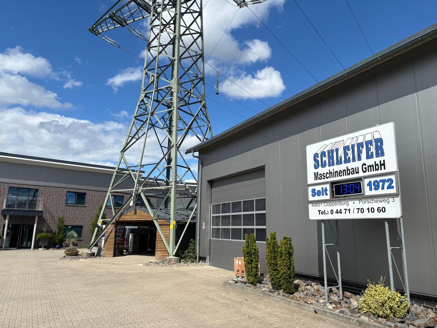 Arbeitsgelände von Schleifer Maschinenbau GmbH