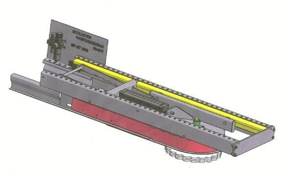 Edelstahlhängebahnsystem